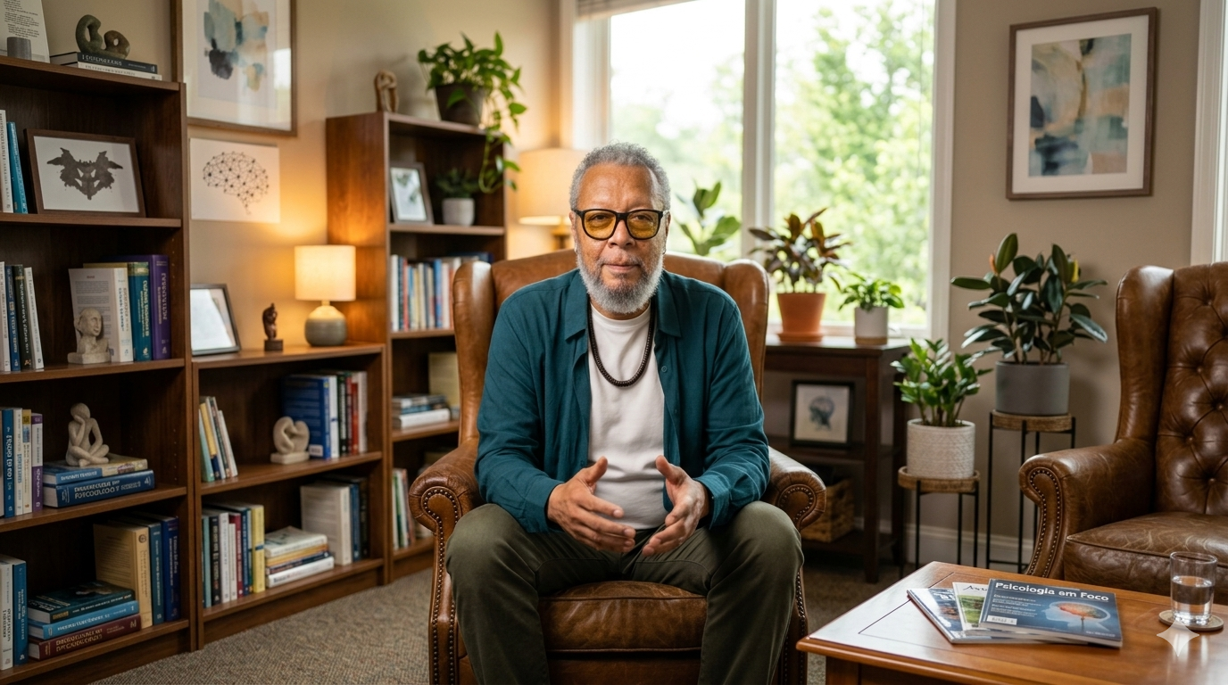 Luiz Fernando Moreira, psicólogo e facilitador d'A Roda dos Homens